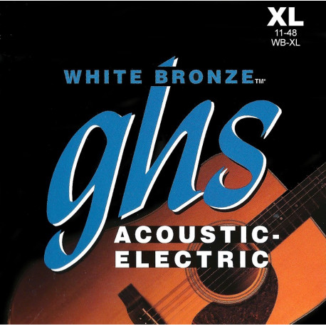 GHS STRINGS WB-XL WHITE BRONZE