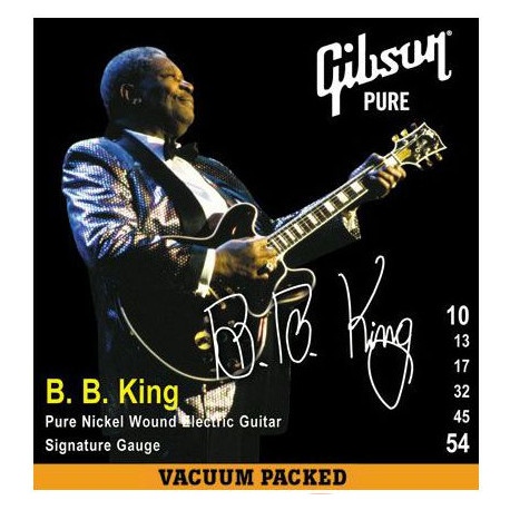 GIBSON SEG-BBS B.B.KING SIG. PNW .010-.054