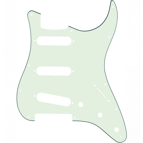 FENDER PICKGUARD AMERICAN STANDARD STRATOCASTER MINT GREEN