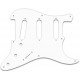 FENDER PICKGUARD STRATOCASTER S/S/S 8-HOLE MOUNT WHITE 1-PLY