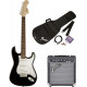 FENDER SQUIER STRAT PACK SSS BLACK