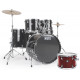 NATAL DRUMS DNA ROCK DRUM KIT RED HARDWARE PACK