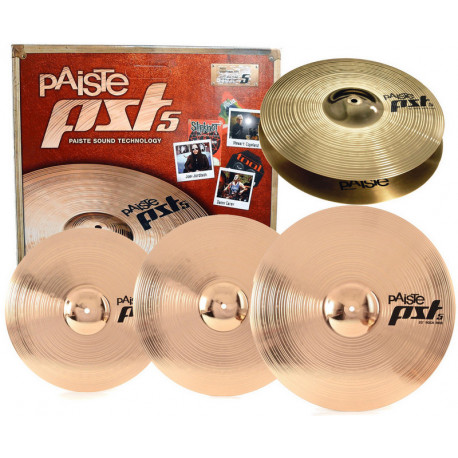 PAISTE 5 UNIVERSAL SET + CRASH 18"