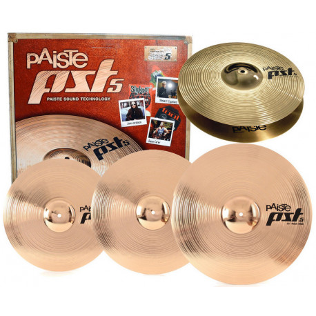 PAISTE 5 ROCK SET + CRASH 18"