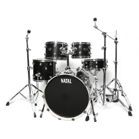 NATAL DRUMS ARCADIA DRUM KIT BLACK SPARKLE