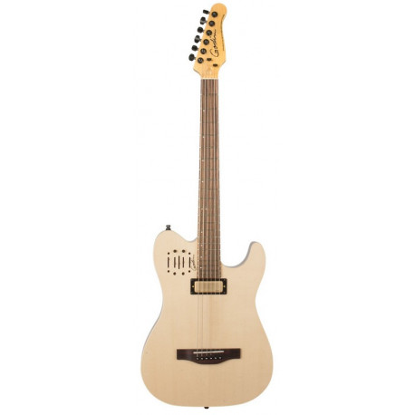 GODIN 041862 - Acousticaster Natural DLX RN with Bag