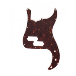 FENDER PICKGUARD FOR PRECISION BASS 13 HOLE 4 PLY TORTOISE SHELL