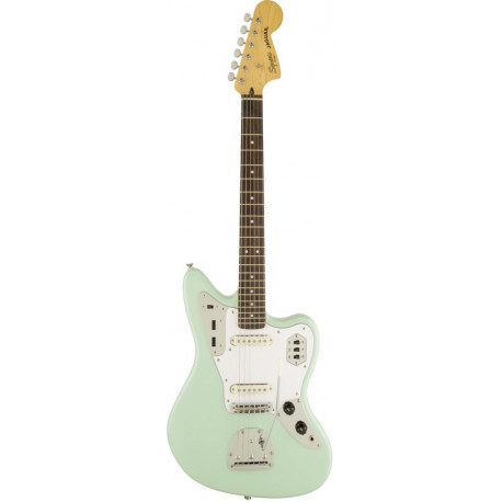 FENDER SQUIER VINTAGE MODIFIED JAGUAR SURF GREEN