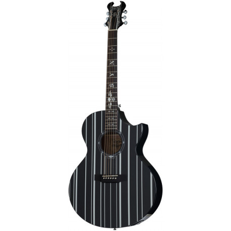 SCHECTER SYNYSTER GATES 'SYN AC GA SC' ACOUSTIC BLK