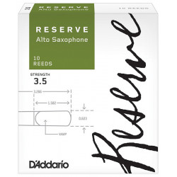 D`ADDARIO DJR1035 Reserve - Alto Sax #3.5 - 10 Box