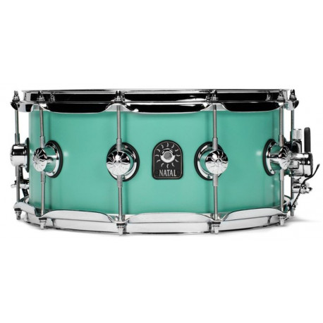 NATAL DRUMS CAFE RACER SNARE 14x6.5 SEA FOAM GREEN