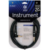 D'ADDARIO PW-GRA-20 Custom Series Instrument Cable 20ft