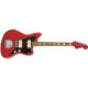 FENDER 60TH ANNIVERSARY CLASSIC JAZZMASTER PF FIESTA RED