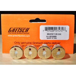 GRETSCH KNOBS ARROW GOLD (4)