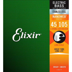 ELIXIR BASS SS NW 4LTMEDXL 045 SET