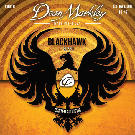 DEAN MARKLEY 8018 BLACKHAWK ACOUSTIC 80/20 BRONZE XL (10-47)