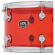 NATAL DRUMS ARCADIA ACRYLIC TRANSPARENT RED