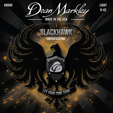 DEAN MARKLEY 8000 BLACKHAWK COATED ELECTRIC LT (09-42)