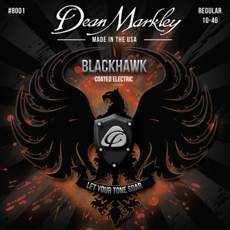 DEAN MARKLEY 8001 BLACKHAWK COATED ELECTRIC REG (10-46)