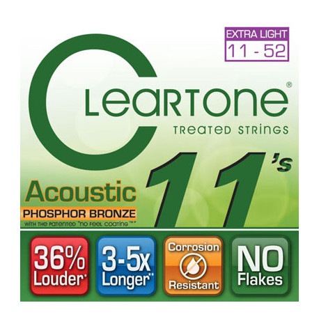 CLEARTONE 7410 ACOUSTIC PHOSPHOR BRONZE ULTRA LIGHT 10-47