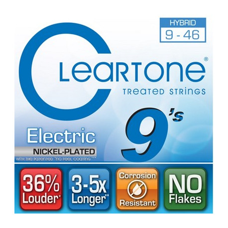 CLEARTONE 9419 ELECTRIC NICKEL-PLATED HYBRID 09-46