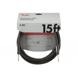 FENDER CABLE PROFESSIONAL SERIES 15' BLACK