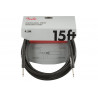 FENDER CABLE PROFESSIONAL SERIES 15' BLACK