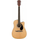 FENDER FA-125CE DREADNOUGHT ACOUSTIC NATURAL WN