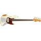 FENDER CUSTOM SHOP 1961 JAZZ BASS HEAVY RELIC OLYMPIC WHITE