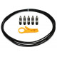 LAVA CABLE LCDCKT-B Tightrope Solder Free DC Kit (Black)