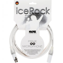 KLOTZ ICE ROCK MIC CABLE WHITE 5 M