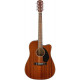 FENDER CD-60SCE DREADNОUGHT MAHOGANY WN