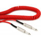 D`ADDARIO PW-CDG-30RD Coiled Instrument Cable - Red