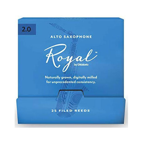 D`ADDARIO RJB0120-B25 Royal by D'Addario - Alto Sax 2.0 - 25 Box