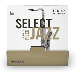 D`ADDARIO RSF01TSX2H-B25 Select Jazz - Tenor Sax Filed 2H - 25 Box