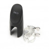D`ADDARIO HCL1S H-Ligature & Cap - Bb Clarinet Silver Plated