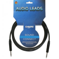 KLOTZ B-4PP1 BALANCED PATCHCORD SILVER JACK 3 M