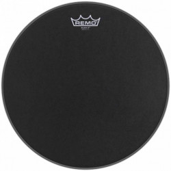 REMO EMPEROR X 14" BLACK SUEDE