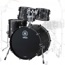 YAMAHA LHB2216 - Live Custom Hybrid Oak Bass Drum 22"x16" (UZU Charcoal Sunburst)