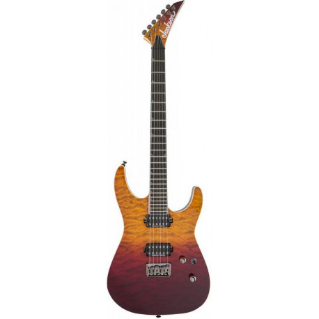 JACKSON Pro Series Soloist™ SL2Q HT MAH, Ebony Fingerboard, Desert Sunset Sky