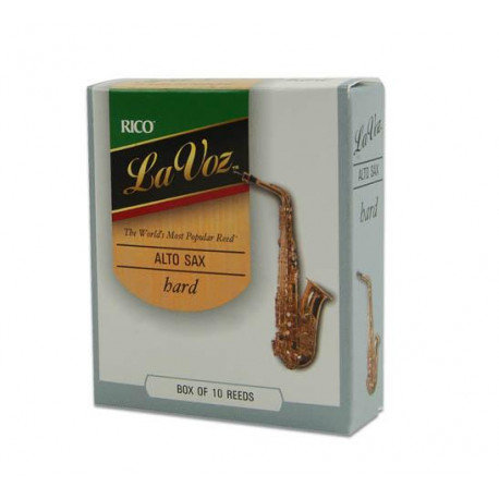 RICO La Voz - Alto Sax Medium Hard - 10 Box