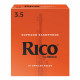 D`ADDARIO RIA1035 Rico by D'Addario - Soprano Sax 3.5 - 10 Box