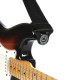 D`ADDARIO PW50BAL00 Auto Lock Guitar Strap (Black)