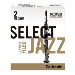 D`ADDARIO Select Jazz - Soprano Sax 2M - 10 Box