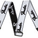 FENDER WEIGHLESS 2'' RUNNING LOGO STRAP WHITE/BLACK