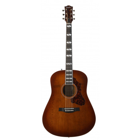 GODIN 047918 - METROPOLIS LTD HAVANA BURST HG EQ WITH TRIC