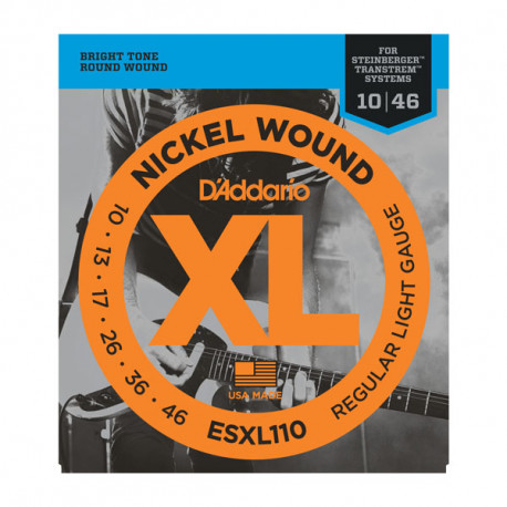 D`ADDARIO ESXL110 XL Regular Light Double Ball End (10-46)