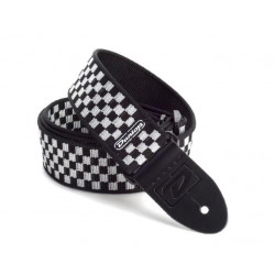 DUNLOP D3831 BK BLACK AND WHITE CHECK