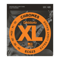D`ADDARIO ECG23 XL CHROMES EXTRA LIGHT (10-48)