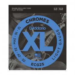 D`ADDARIO ECG25 XL XL CHROMES LIGHT (12-52)